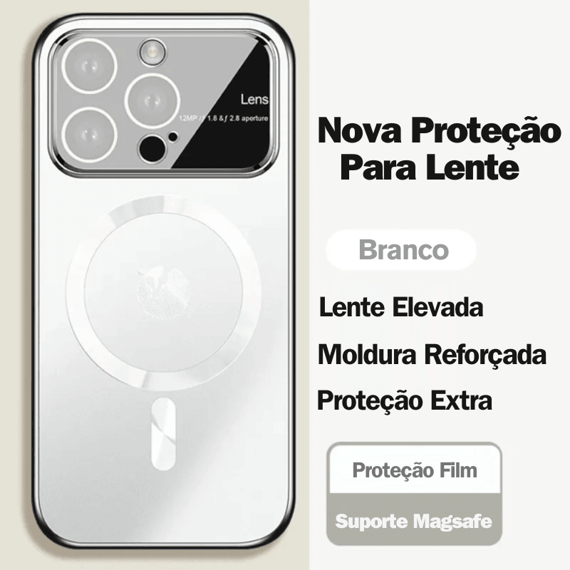Capa de telefone de vidro AG magsafe para iPhone 15/14/13/12