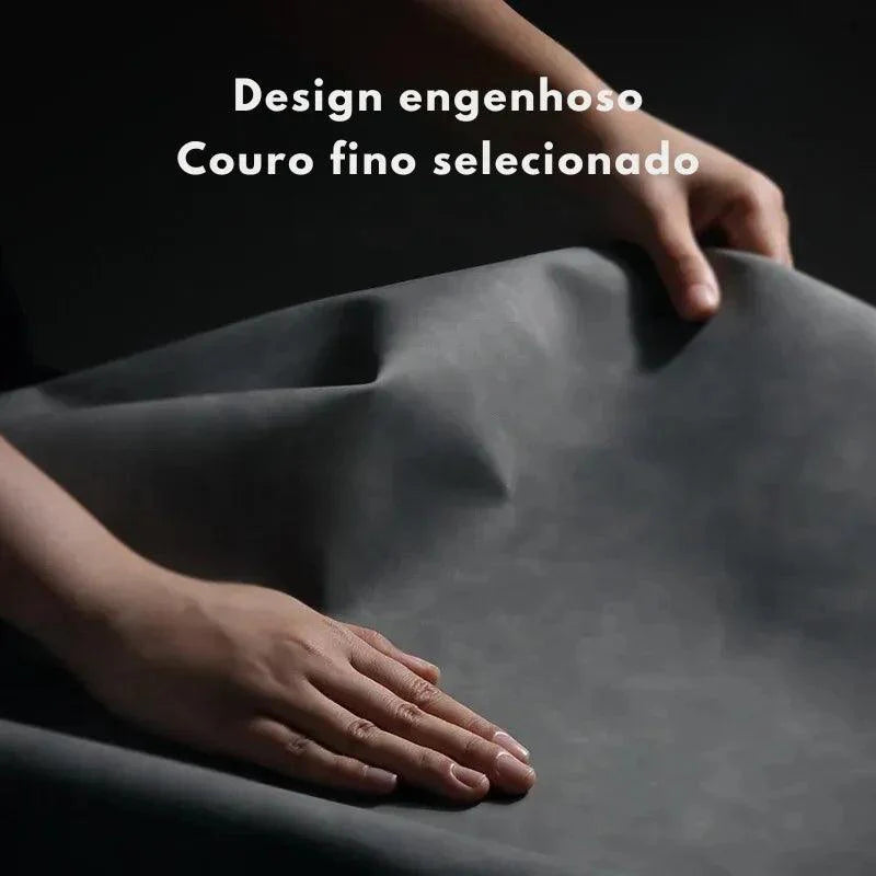 Capa de Couro para iPhone XeE