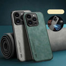 Capa de Couro para iPhone XeE