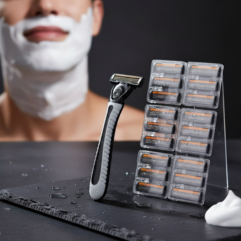 Aparelho de Barbear Z3 + 18 lâminas refil - Kit Promocional