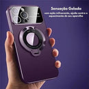 Case para Iphone com suporte magnético