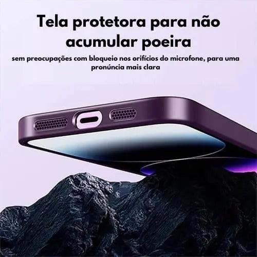 Case para Iphone com suporte magnético