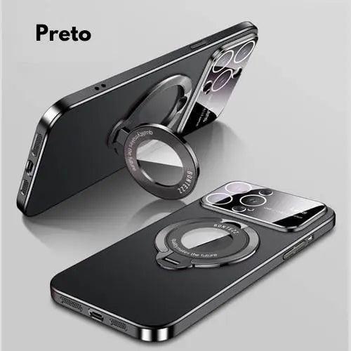 Case para Iphone com suporte magnético
