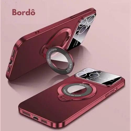 Case para Iphone com suporte magnético