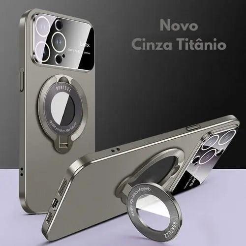 Case para Iphone com suporte magnético