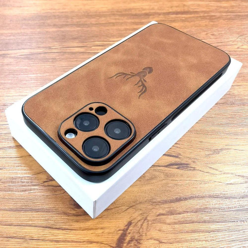 Capa de Couro para iPhone Laguna