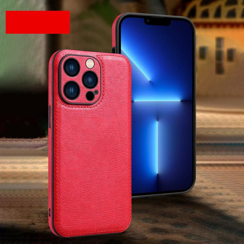 Capinha de iPhone de Couro MZ23