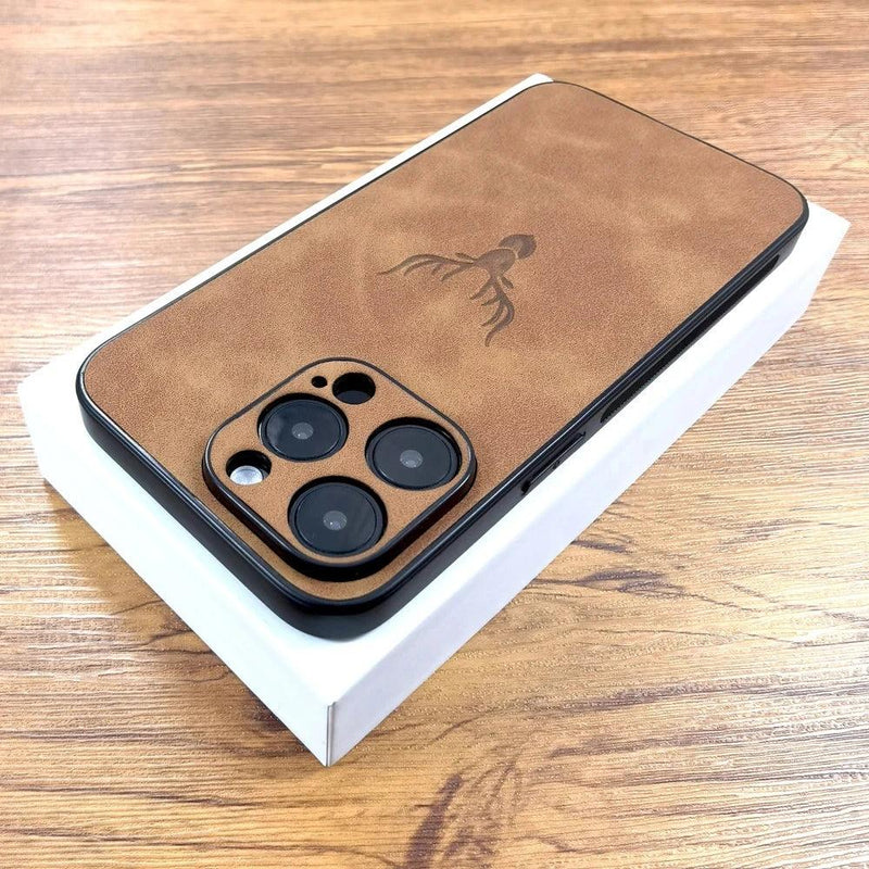 Capa de Couro para iPhone Laguna