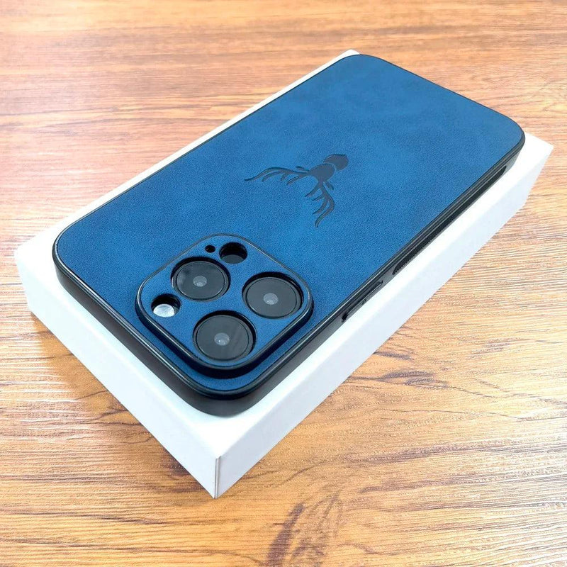 Capa de Couro para iPhone Laguna