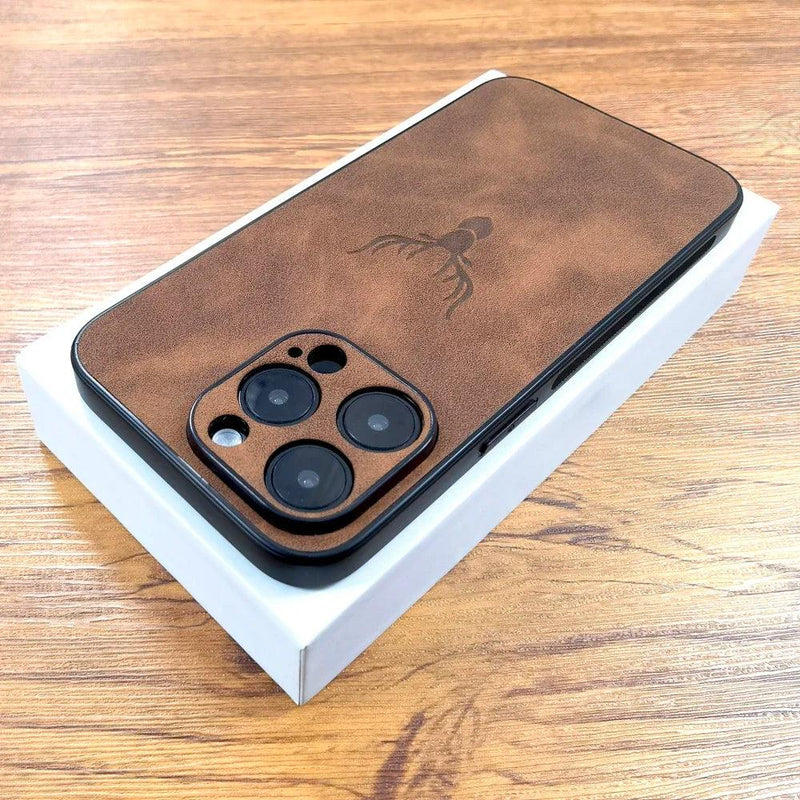 Capa de Couro para iPhone Laguna