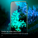 Capa de telefone dupla face de vidro temperado magnético para Samsung