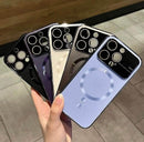 Capa de telefone de vidro AG magsafe para iPhone 15/14/13/12